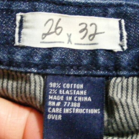 MADEWELL '37 Jeans, 26, Dark Wash, Skinny, Zipper, Pockets, Cotton blend - Picture 7 of 8